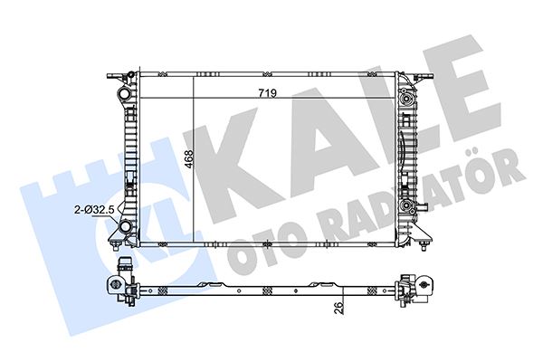RADYATOR 08> AI.A4-A5-Q5 1.8tfsi-2.0tfsi-tdi