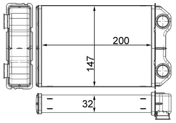 KALORIFER RADYATORU 01> MINI COOPER [A.G.Z]