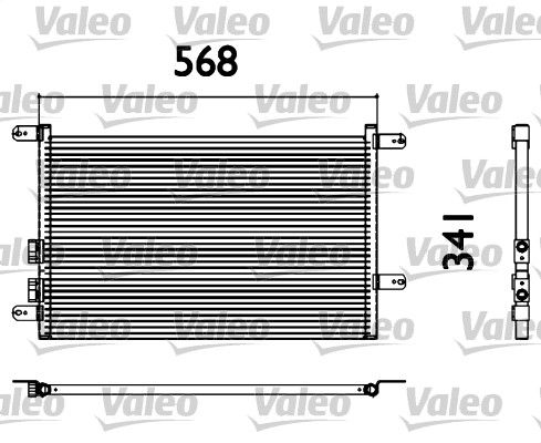 KLIMA RADYATORU (KONDENSER) 98-06 AO.156-AO.147
